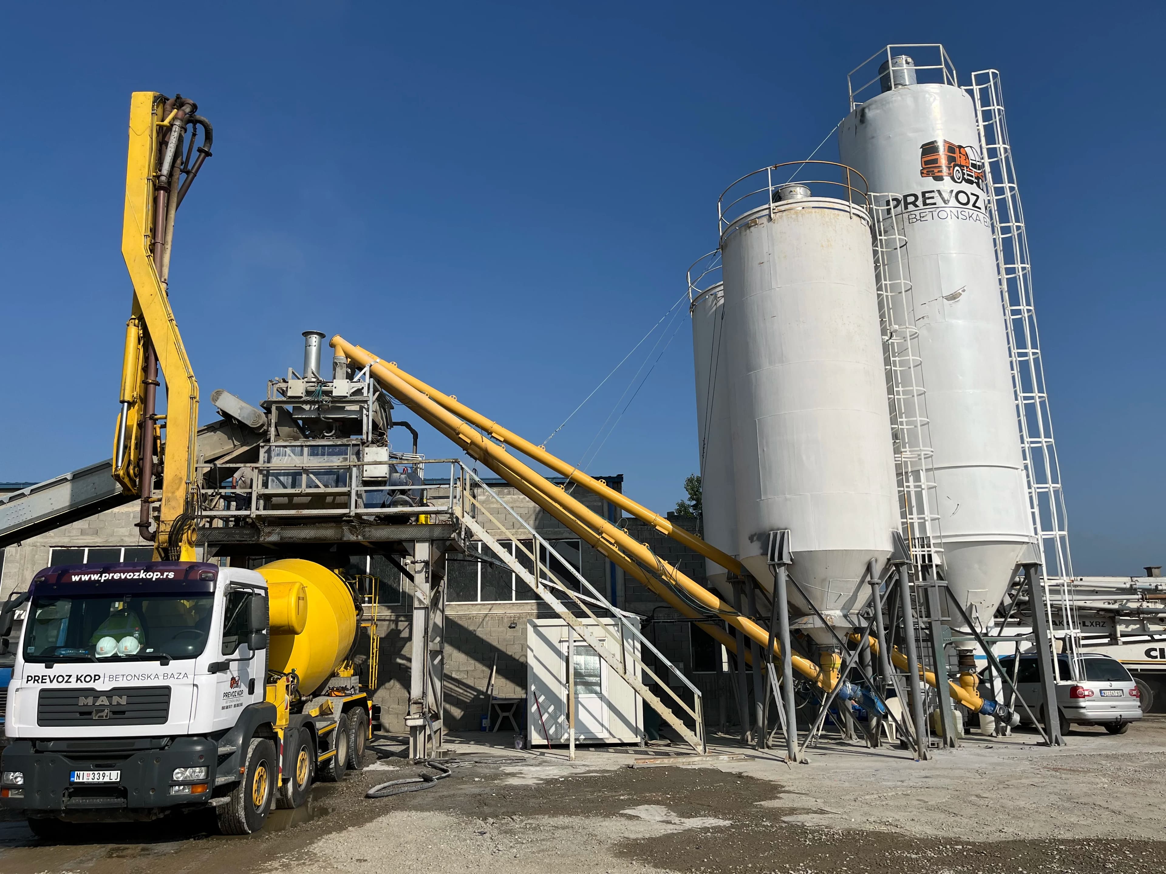 Betonska baza i dostava